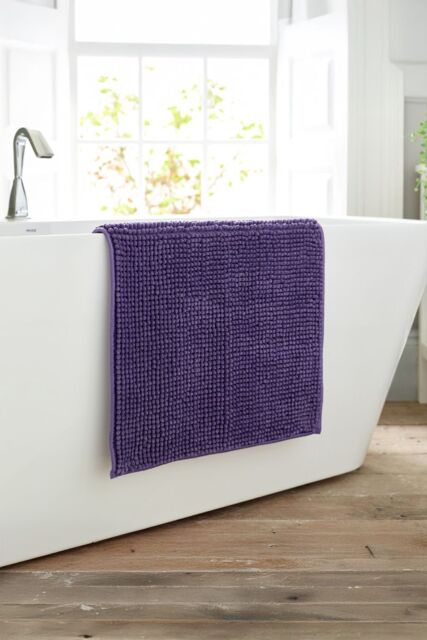 Lobster Creek Kaleidoscope Noodle 50x80cm Bath Mat - Soft & Absorbent Quick Drying Bathroom Rug - Deyongs 1846 in Purple - image 1
