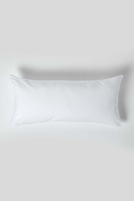 Homescapes Continental Egyptian Cotton Pillowcase 200 TC, 40 x 80 cm in White - image 1