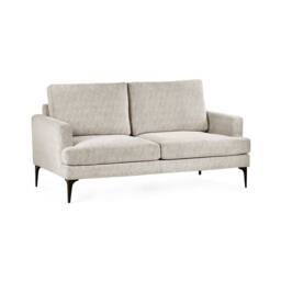 Cheshire Carrera Oyster Cream Chenille 2 Seater Sofa in Beige - thumbnail 1