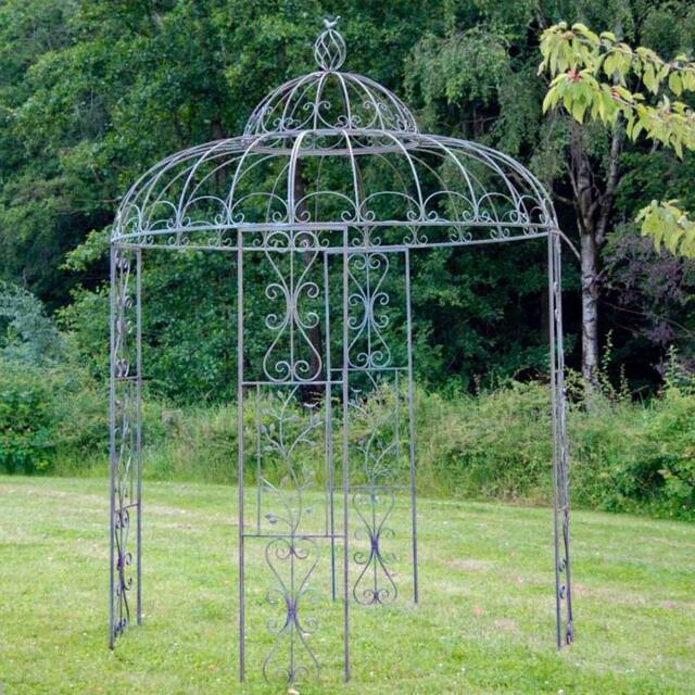 Ascalon Design Ltd Woodland Gazebo - L213 x W213 x H326 cm - Antique Blue Rust - image 1