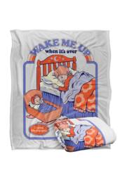 Steven Rhodes Wake Me Up Silky Touch Super Soft Throw Blanket - Size: Small - thumbnail 2