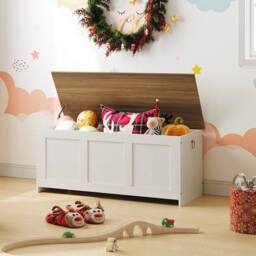 KORVIXA Storage Chest Storage Bench Blanket Storage Box - Size: 100 cm x 100 cm - thumbnail 5