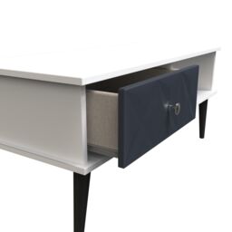 Ready Assembled 2 U Toledo 1 Drawer Coffee Table (Ready Assembled) in Dark Blue - thumbnail 5
