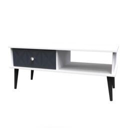 Ready Assembled 2 U Toledo 1 Drawer Coffee Table (Ready Assembled) in Dark Blue - thumbnail 3