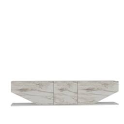 Decorotika Pearl TV Stand TV Unit for TVs up to 71 inch in Off-White - thumbnail 4