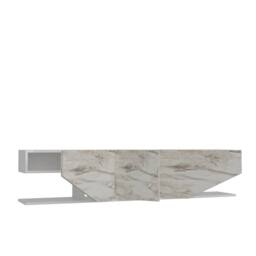 Decorotika Pearl TV Stand TV Unit for TVs up to 71 inch in Off-White - thumbnail 3