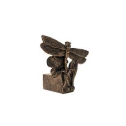 Jardinopia Dragonfly Plant Pot Feet - Set of 3 - L3 x W7.5 x H6.5 cm in Bronze - thumbnail 4
