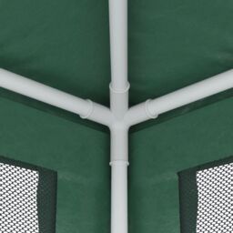Berkfield Home Party Tent with 4 Mesh Sidewalls Green 3x3 m HDPE - thumbnail 6