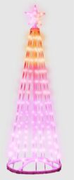 Xmas Haus 1.5M RGB 202 Led Tree with remote & app control in White - Size: 1 Pack - thumbnail 2