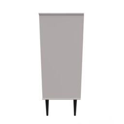 Ready Assembled 2 U Fuji 5 Drawer Chest (Ready Assembled) in Taupe - thumbnail 2