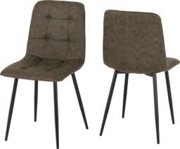 Seconique Fenton Dining Set (6 Chairs) in Olive - thumbnail 6