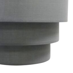 First Choice Lighting Pair of Dark Grey 3 Tier Ceiling Light Shades - thumbnail 6