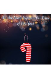 VFM e-Store Christmas Tree Decoration Hanging Fabric Candy Cane X in Red - thumbnail 3