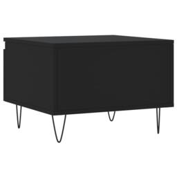 Berkfield Home Modern Coffee Tables 2 pcs Black 50x46x35 cm Engineered Wood - Size: 50 x 46 x 35 cm - thumbnail 9