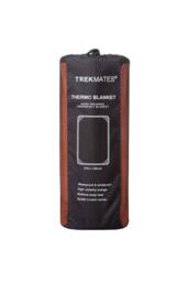 Trekmates Reflective Thermo Emergency Blanket for Outdoors in Burnt Orange - thumbnail 2