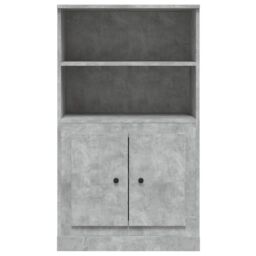 Berkfield Home Highboard Concrete Grey 60x35.5x103.5 cm Engineered Wood - thumbnail 6
