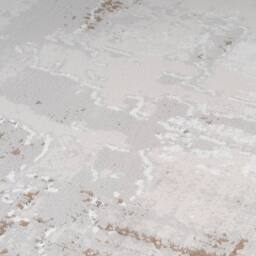 Kukoon Warm Greige Modern Distressed Abstract Beige Rug - Size: 60 cm x 110 cm - thumbnail 5