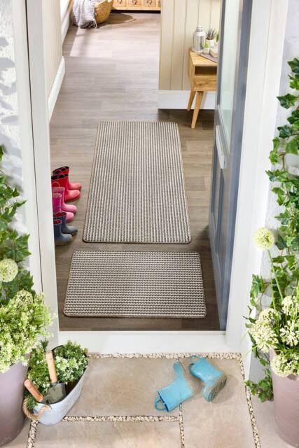 My Mat My Stain Resistant Twist Stripe Natural 50X75 - Size: 50 cm x 75 cm - image 1