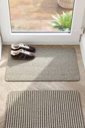 My Mat My Stain Resistant Twist Stripe Natural 50X75 - Size: 50 cm x 75 cm - thumbnail 4