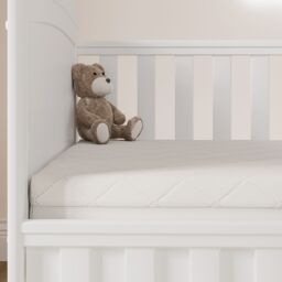 Starlight Beds Starlight Babies 5cm Deep Comfort Cot Mattress with Removable Washable Cover - 60cm x 120cm in White - thumbnail 2