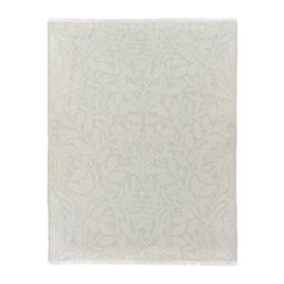 Morris & Co Acorn Tonal Jacquard Throw in Green - Size: 130 cm x 170 cm - thumbnail 3