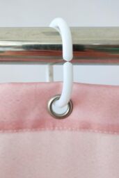 Neel Blue Woman Art Printed Bathroom Shower Curtain, Polyester Fabric Water Resistant - Size: 180 cm width x 200 cm drop - thumbnail 2