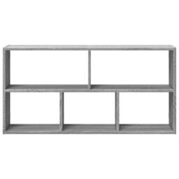 Berkfield Home Wall Shelf Grey Sonoma 100x25x50 cm Engineered Wood - Size: 100 x 25 x 50 cm - thumbnail 4