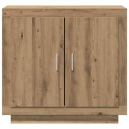 Berkfield Home Sideboard Artisan Oak 80x40x75 cm Engineered Wood in Brown - Size: 80 x 40 x 75 cm - thumbnail 5