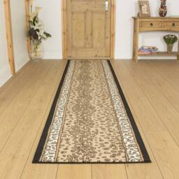 runrug Hallway Carpet Runner Rug - Soft & Comfy, 9mm - 'Leopard' in White - Size: 60 cm x 150 cm - thumbnail 4