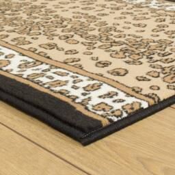 runrug Hallway Carpet Runner Rug - Soft & Comfy, 9mm - 'Leopard' in White - Size: 60 cm x 150 cm - thumbnail 2