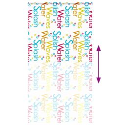 Berkfield Home Shower Roller Blind with Cassette 140x240 cm Fabric Width 136 cm in Black - thumbnail 5