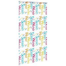 Berkfield Home Shower Roller Blind with Cassette 140x240 cm Fabric Width 136 cm in Black - thumbnail 3