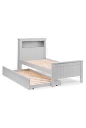 Julian Bowen Maine Underbed Trundle in Grey - Size: Single - thumbnail 4