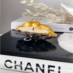Jasmine Alice Home Gold Oysters - Set of 3 in Grey - thumbnail 1