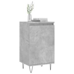 Berkfield Home Sideboards 2 pcs Concrete Grey 40x35x70 cm Engineered Wood - Size: 40 x 35 x 70 cm - thumbnail 3