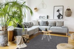 RugsX Patio Rug in Black - Size: 117 cm x 170 cm - thumbnail 4