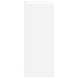 Berkfield Home Sideboard with LED White 77x34x85 cm Engineered Wood - Size: 77 x 34 x 85 cm - thumbnail 8
