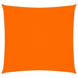 Berkfield Home Sunshade Sail Oxford Fabric Square 3x3 m Orange - thumbnail 2
