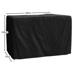 HD Designs 6 Seater Rattan Garden Furniture Set with Cover 'ALREADY ASSEMBLED' in Natural - thumbnail 4