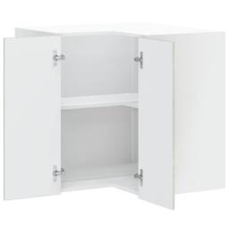 "Berkfield Home Kitchen Wall Corner Cabinet ""Porto"" Concrete Grey Engineered Wood" - thumbnail 5