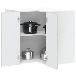 "Berkfield Home Kitchen Wall Corner Cabinet ""Porto"" Concrete Grey Engineered Wood" - thumbnail 2