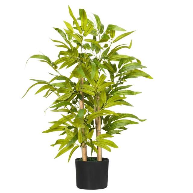 Kelvenix Potted Artificial Plants Bamboo Tree in Green - Size: 0.6m2 - image 1