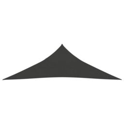 Berkfield Home Sunshade Sail 160 g/m ² Anthracite 4.5x4.5x4.5 m HDPE in Black - thumbnail 2