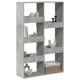 Berkfield Home Room Divider Concrete Grey 100x33x155.5 cm Engineered Wood - thumbnail 3