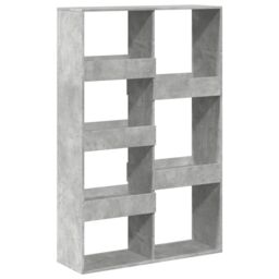 Berkfield Home Room Divider Concrete Grey 100x33x155.5 cm Engineered Wood - thumbnail 2