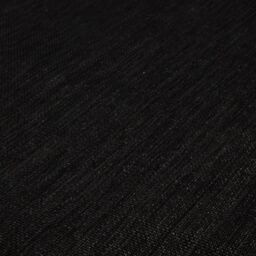 THE RUGS Outdoor Indoor Black Plain Rug Weather Resistant Jet Washable - Size: 80 cm x 150 cm - thumbnail 3