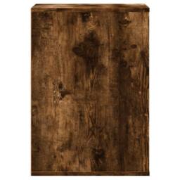 Berkfield Home Corner Chest of Drawers Smoked Oak 40x41x58 cm Engineered Wood in Brown - Size: 40 x 41 x 58 cm - thumbnail 6