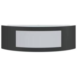 Berkfield Home Outdoor Wall Lights 2pcs Black Stainless Steel - thumbnail 4