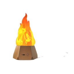 Leaper Pack of 1 LED Outdoor Camping & Garden Decorative Flame Effect Light in Gold - thumbnail 4