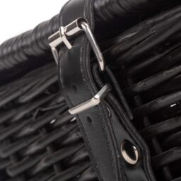 Red Hamper Wicker 30cm Black Hamper - thumbnail 5